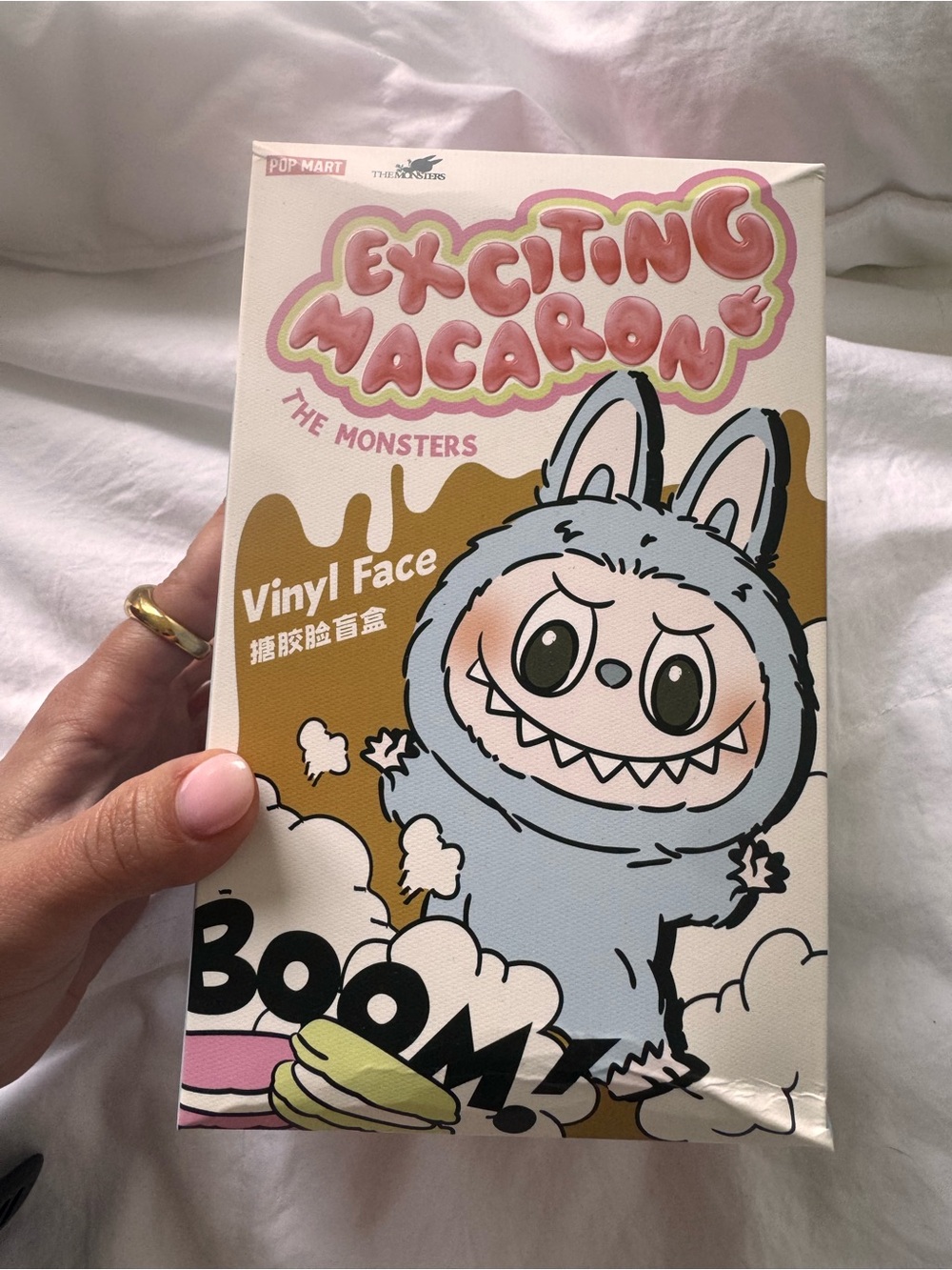 Exciting Macaron The Monsters Vinyl Face Figure - lychee berry